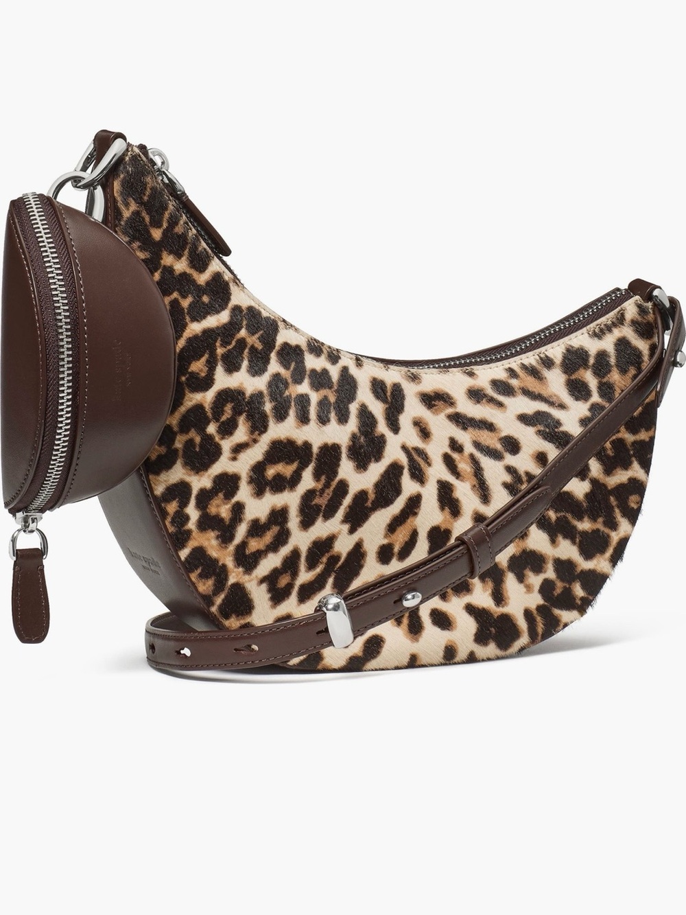 Kate Spade New York Duo Leopard Haircalf Crossbody Bag